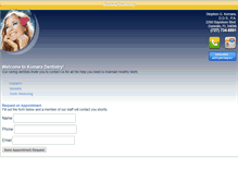 Tablet Screenshot of komaradentistry.com